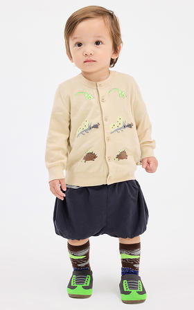 Jnby  25年春款  短款开襟针织衫 YP3310670