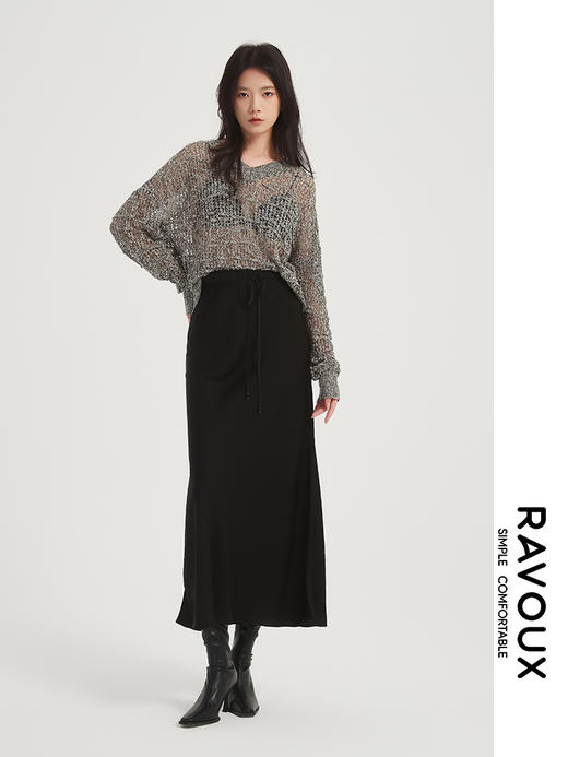 271129907醋酸半裙 商品图4