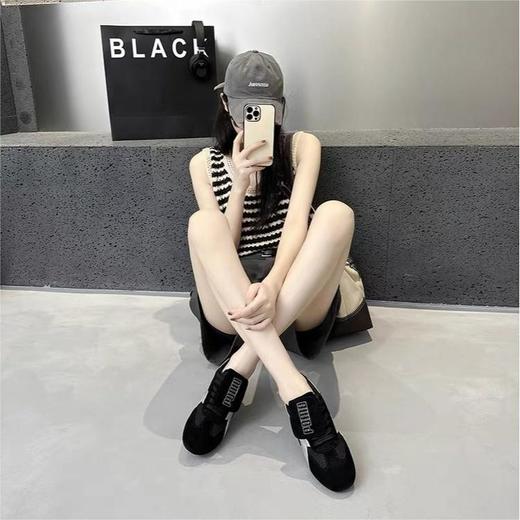 【炸街首选 春季上新】  多色高颜值英国XGXC高级时髦翻盖真皮德训鞋 XG3988翻盖可拆卸 两组绑带 休闲时尚 商品图2