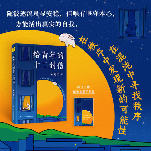 朱光潜：《给青年的十二封信》在混沌中寻找秩序，在秩序中发现新的可能性 商品图0