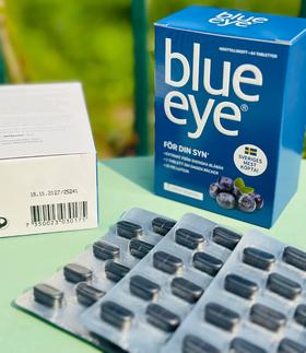 瑞典Elexir blue eye山桑子护眼片  |  你的眼睛还好吗？那扇心灵的窗户还透澈吗～自瑞典的Elexir pharma blue eye护眼精华片!