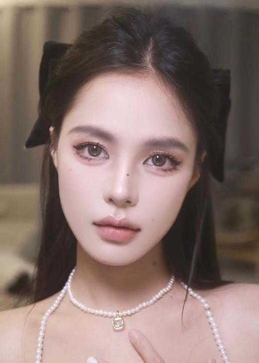 flowercolor 半年抛美瞳  云朵奶灰 直径14.5mm着色13.9mm 商品图6