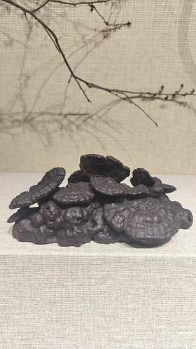 灵芝摆件/小叶紫檀28*8.5*9cm