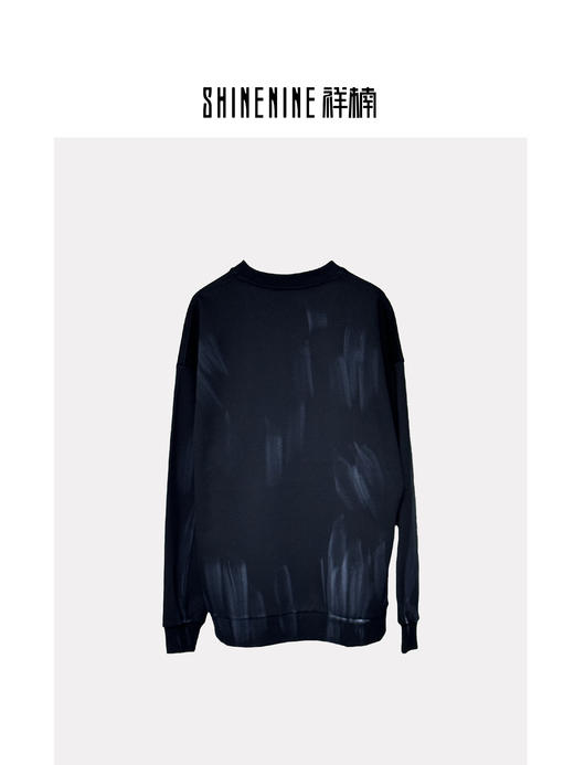 W436064231美式擦色圆领卫衣 商品图3