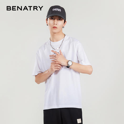 贝纳川圆领短袖T恤ECP214005 商品图3