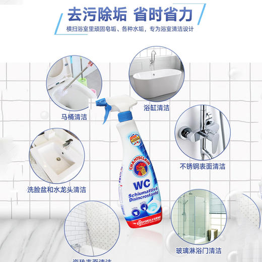 大公鸡管家 马桶洁厕液（漂白款）粉 商品图3