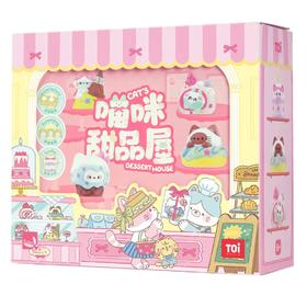 图益石膏造物-猫咪甜品屋TK23675