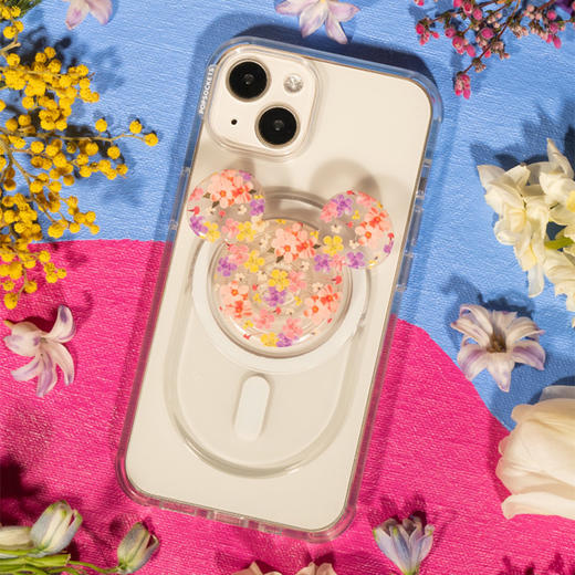 【迪士尼】POPGRIP泡泡骚 Popout异形系列 小碎花米奇 商品图1