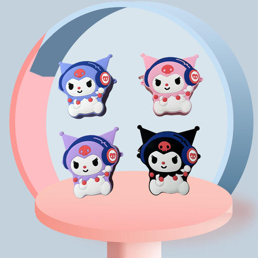 【可爱库洛米立身斜挎包~】新款热卖时尚耳机库洛米立身斜跨包包 儿童可爱卡通手机包单肩包-QQ 商品图0