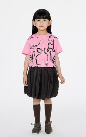 jnby   25年春款  中长款腰裙   1P3D10710