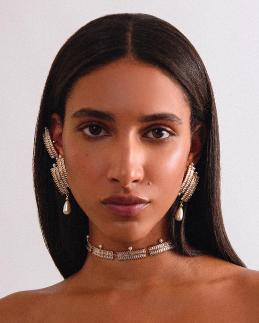 Chabaux MAHARANI PALACE系列双层耳环 商品图2