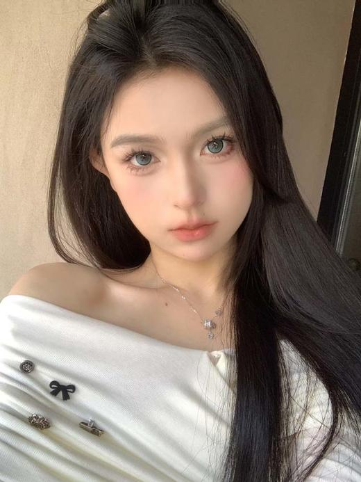 flowercolor 半年抛美瞳  爆汁青提 直径14.5mm着色13.9mm 商品图4