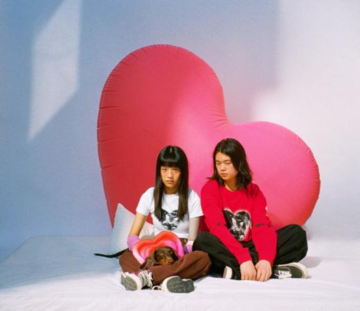 CryingCenter 爱心猫猫修身短袖tee 哭喊中心 商品图5