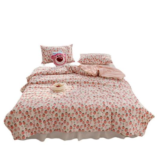 【A类双层纱大豆被】夏凉被可水洗夏被 柔软透气 四季适用 空调被夏季礼品被  商品图4