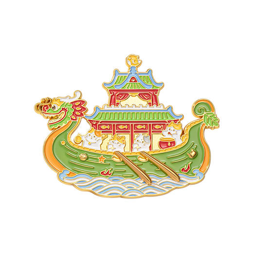 【故宫冰箱贴】端午系列冰箱贴粽子龙舟可转动博物馆文创礼物伴手礼 商品图7