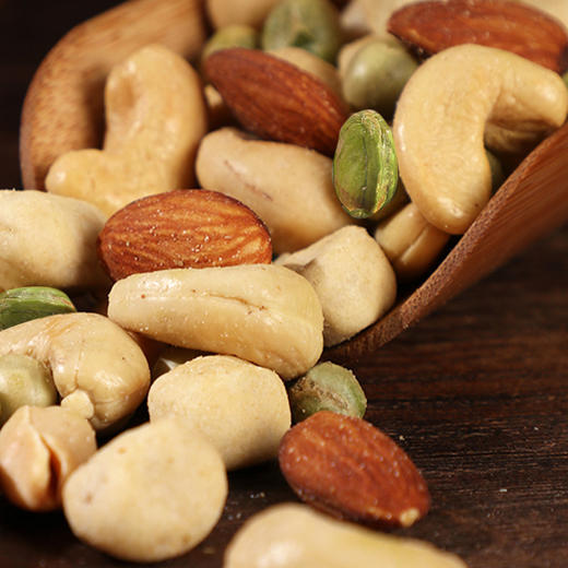 【鲜记】混合果仁 348g 博士帽罐装 商品图2