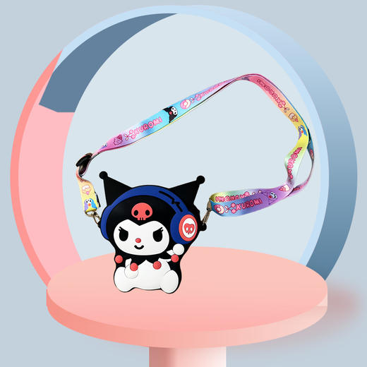 【可爱库洛米立身斜挎包~】新款热卖时尚耳机库洛米立身斜跨包包 儿童可爱卡通手机包单肩包-QQ 商品图5