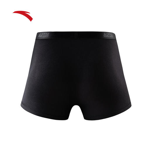 安踏（ANTA）运动内裤 男士春季柔软亲肤四角裤纯色简约跑步平角裤192528972 商品图1
