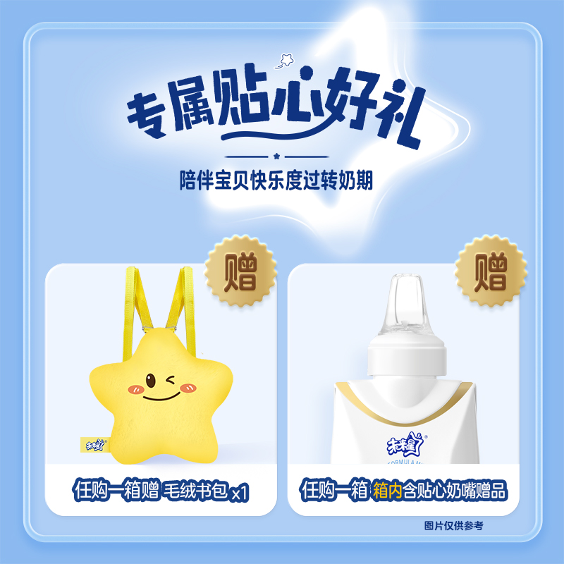 【新品宠粉价】未来星专护儿童配方奶全脂调制乳利乐梦幻盖200mL×10包