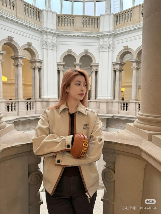 miumiu帆布贴皮外套 商品图9