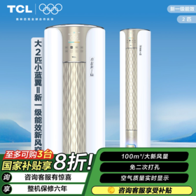 【TCL空调】TCL 大2匹 小蓝翼 真新风空调 KFRd-51LW/D-SWA11Bp(B1)（咨询客服送优惠大礼包）