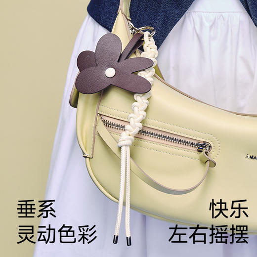 Amazing Song乙颂结系花挂饰新款小众时尚甜美挂件花花包包配件女 商品图3