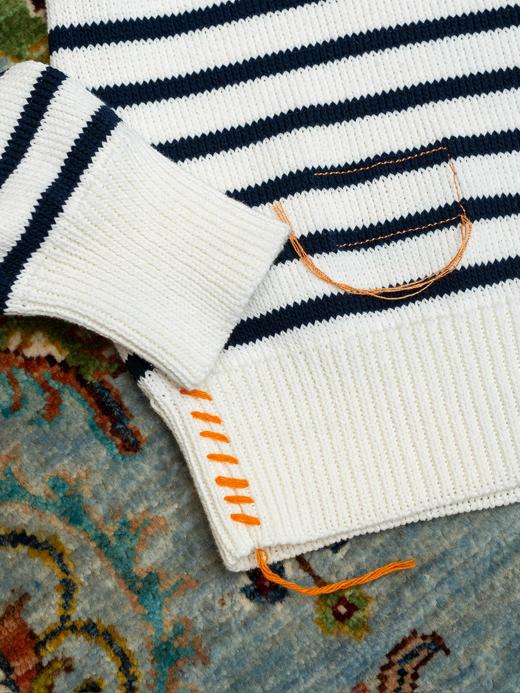 Fortela 黑白条水手T恤 商品图2