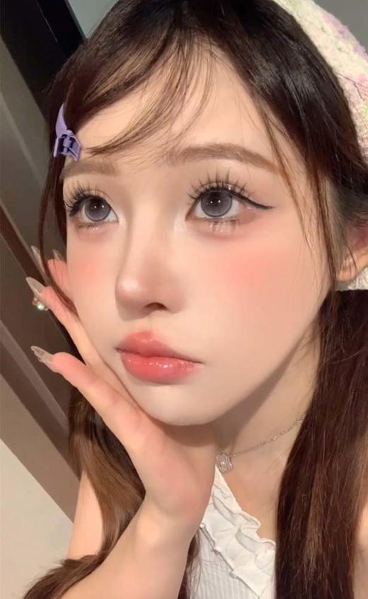 flowercolor 半年抛美瞳  星黛露紫  直径14.5mm着色13.8mm 商品图3