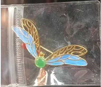 花丝镶嵌(翅膀胸针） 商品图0