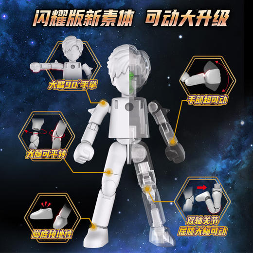 布鲁可 奥特名鉴闪耀版第9弹-链接大地BLKC73209 商品图4