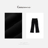 COCO ZONE 25新款高级感百搭修身直筒休闲裤ACD2A0385 商品缩略图2