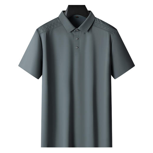 【桑蚕丝】【DPS】大依优型大码短袖POLO衫高端大码半袖翻领体恤男胖子运动休闲含桑蚕丝 商品图4