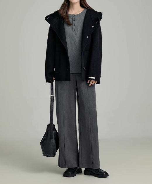 裁缝学苑AS440内搭长袖打底衫半开T恤短上衣西装裤纸样套装样板 商品图4