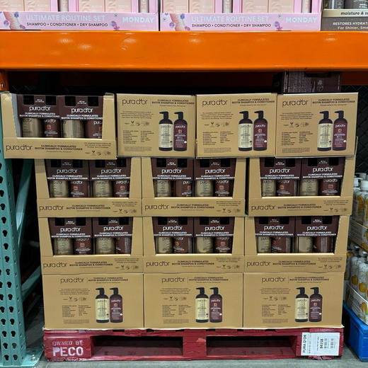 脱发严重的亲们看过来👉Pura dor 玫瑰金防脱固发洗发水709ml+护发素709ml，蕴含丰富的Pure & USDA高纯度阿甘油，DHT阻断剂等天然植物成分，无硅油，无防腐剂起泡剂等，天然有机 商品图6