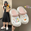 【洞洞鞋女款夏季】外穿踩屎感增高厚底防滑时尚网红可爱沙滩凉拖。ry 商品缩略图0