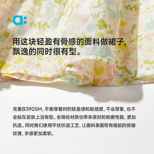 【春Vol.4】allblu幼岚【花仙子·水母大裙摆连衣裙】儿童25春夏新款女童轻盈ZY 商品图3