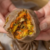 今三麦荞麦薄皮包子3袋|五分钟搞定早餐/下午茶/宵夜，皮薄馅厚满满膳食纤维 商品缩略图2