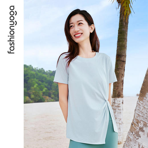 F15322设计感圆领短袖 商品图5