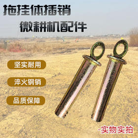 农机销子拖拉机带孔销固定销牵引平头销旋耕机销子【一单一只】