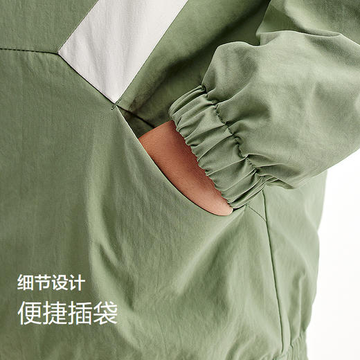 森马儿童外套春季撞色拼接户外风上衣男童宽松立领休闲装时尚潮流 商品图2