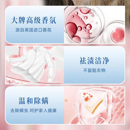 南堡（Numbudh）朵衣除螨香水洗衣液1.5kg*6(升级版) 商品图1