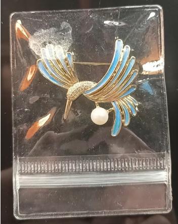 花丝镶嵌(鸟胸针） 商品图0