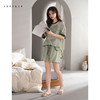 可人儿小众设计师新款奥力绵女士睡衣夏季短袖可外出家居服套装 商品缩略图2