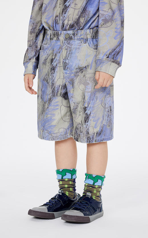 Jnby  25年春款  牛仔中裤  1P3E12790 商品图4