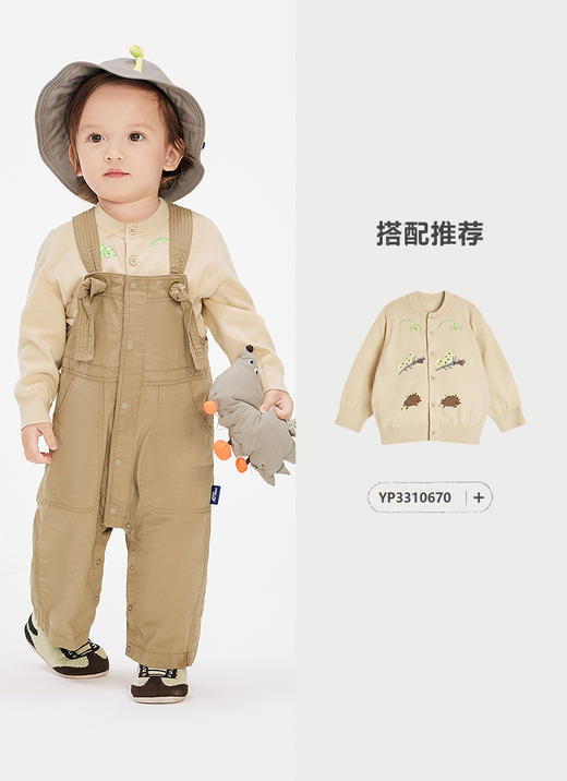 jnby   25年春款  背带长裤  YP3E10920 商品图4