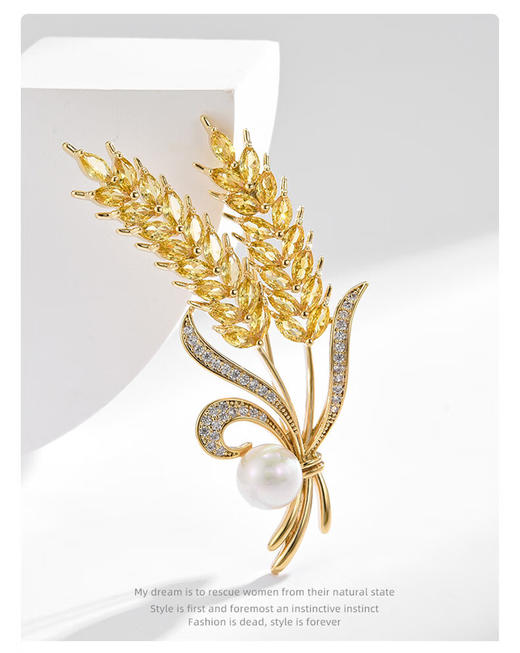 【气质胸针三件套】高级感轻奢玉兰花胸针礼盒 商品图12