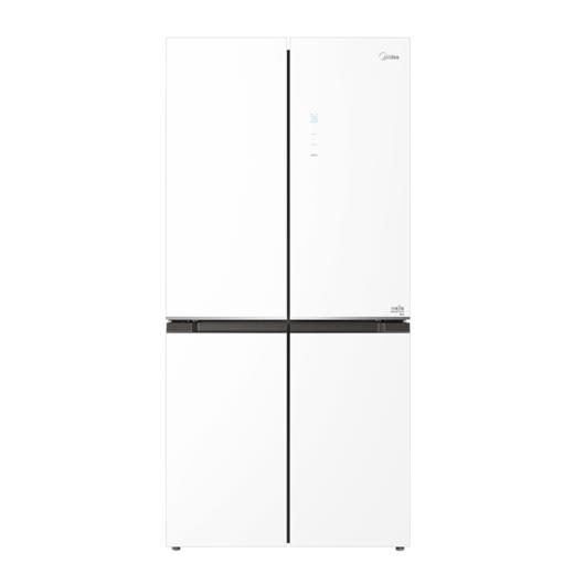 美的冰箱BCD-465WSGPM极地白 铂金净味，有效吸附分解异味；雷达感温，呵护食材延长保质期；立体多维送风，食物鲜润不结霜； 商品图0