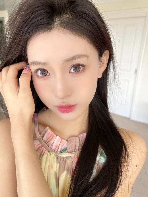 flowercolor 半年抛美瞳 冰莓布丁 直径14.5mm着色13.9mm 商品图5