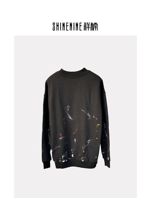 W440864195A兔子墨迹圆领卫衣 商品图3