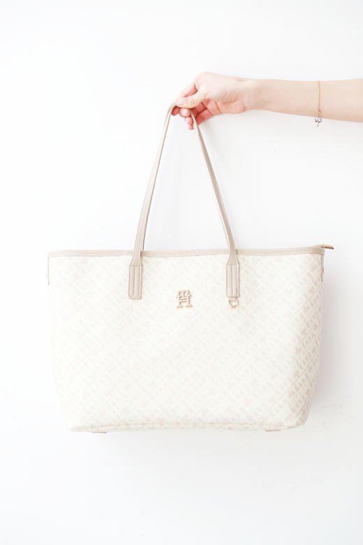 哇喔，人见人夸！！颜值很高の复古老花大容量单肩托特包C022688 商品图4